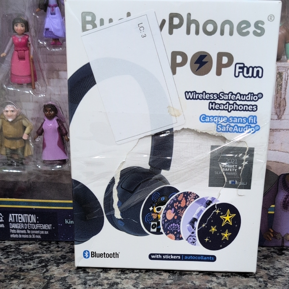 Bluetooth Wireless Headphones - Black